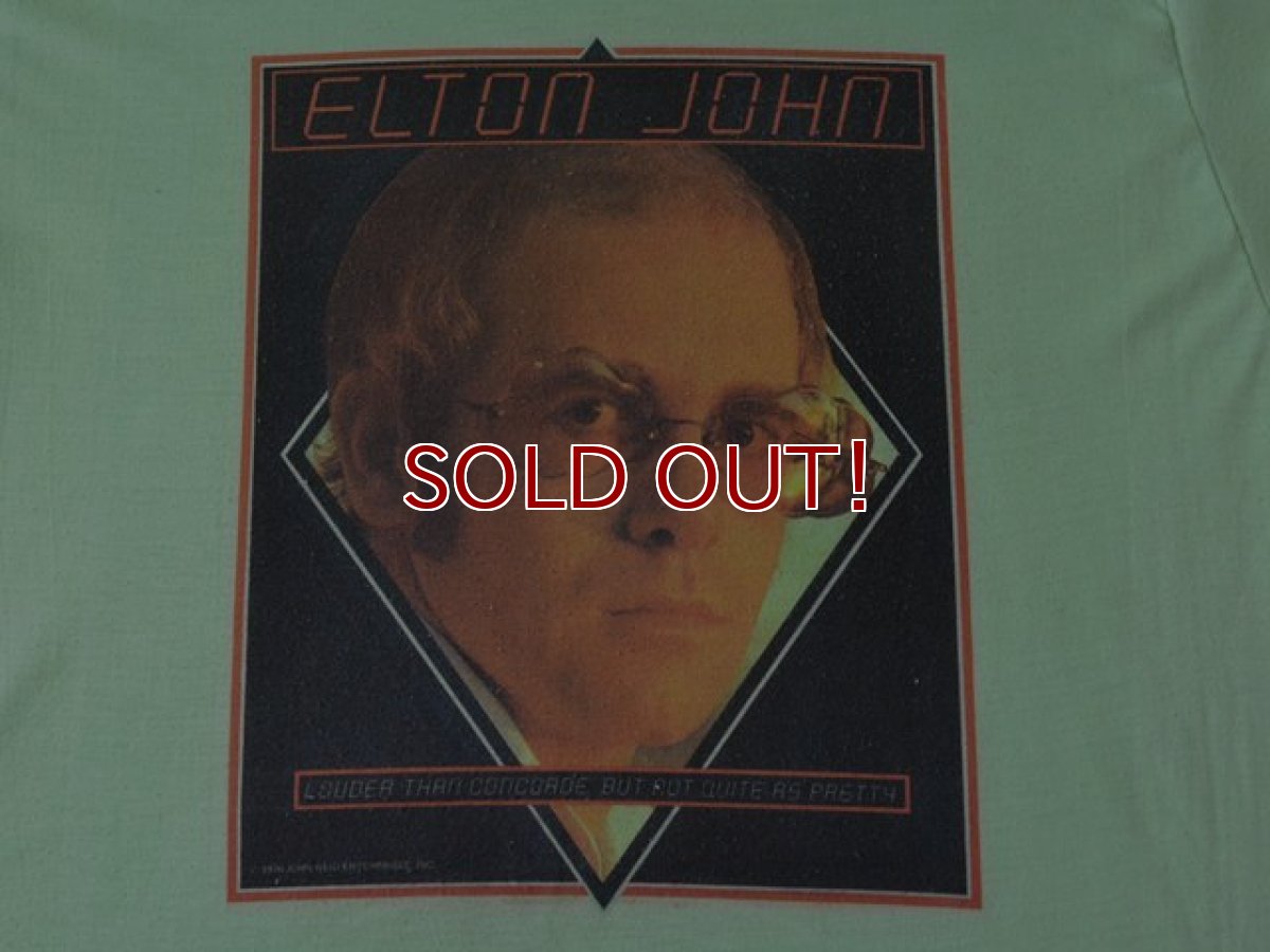 画像5: 1970s ELTON JOHN フォトTシャツ　 表記L  (5)