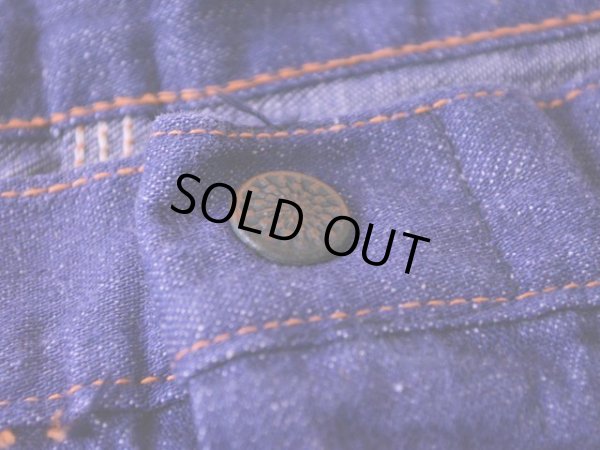 画像4: 1960sデニムワークパンツ ワンウォッシュ　 実寸W38 