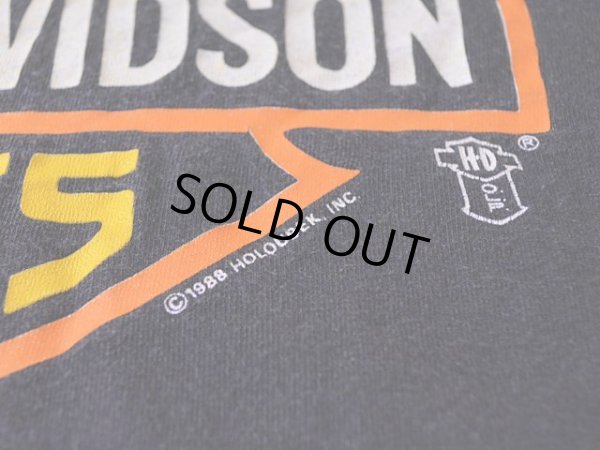 画像7: 1980s【HARLEY-DAVIDSON】バー&シールドTシャツ　 表記M 