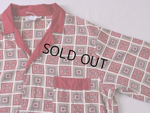 画像7: 1960s〜【TOWNCRAFT】パジャマセットアップ  表記M