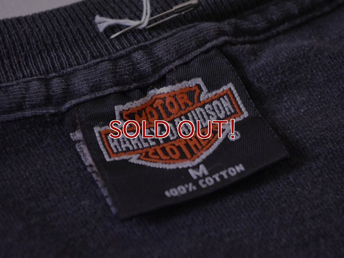 画像3: 1980s【HARLEY-DAVIDSON】バー&シールドTシャツ　 表記M  (3)