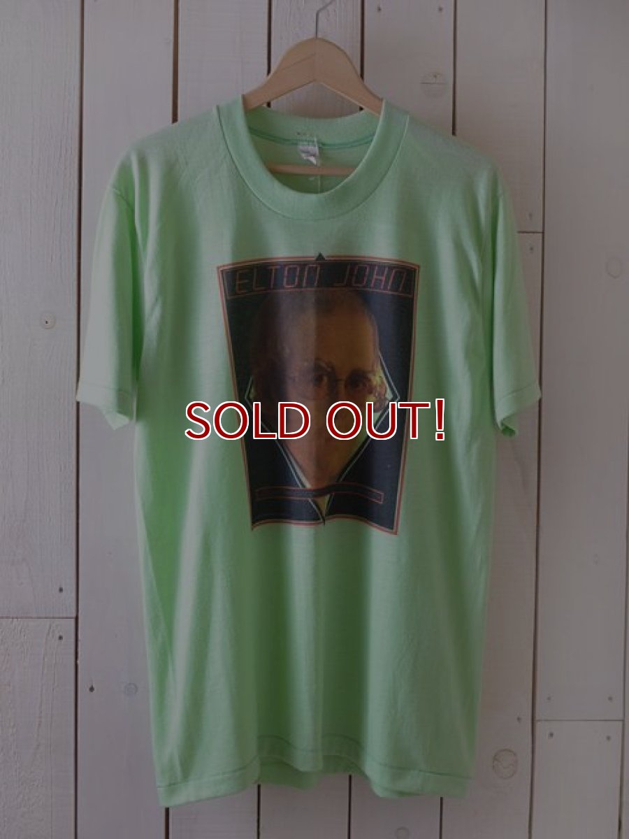 画像1: 1970s ELTON JOHN フォトTシャツ　 表記L  (1)