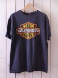 画像1: 1980s【HARLEY-DAVIDSON】バー&シールドTシャツ　<br>表記M<br> (1)