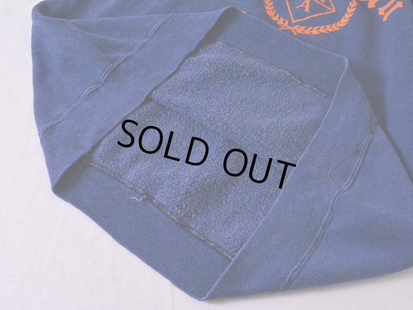 画像7: 1960s Sigma Mu Alphaカレッジスウェット　 実寸L 