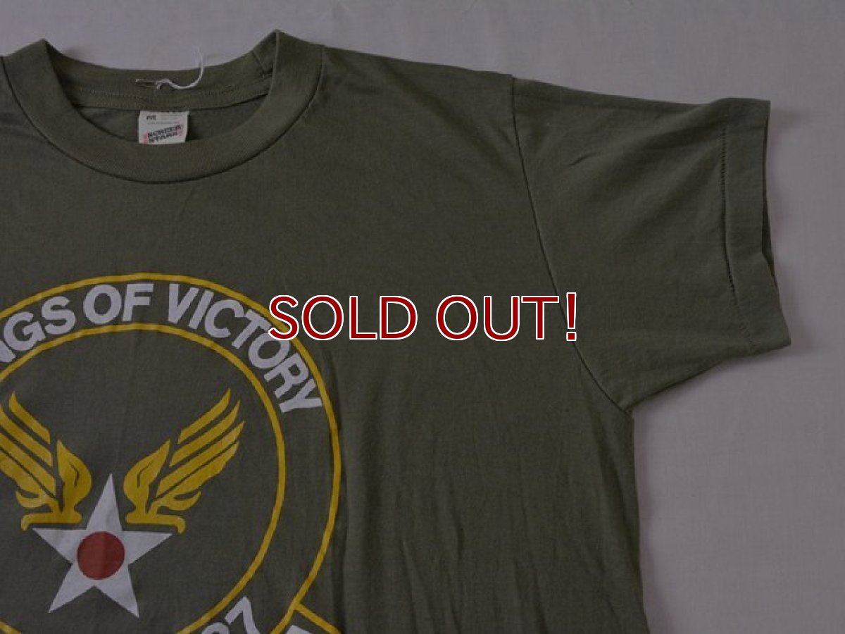 画像4: 1980s WINGS OF VICTORY AIR SHOW’87 Tシャツ U.S.AIR FORCE　 DEAD STOCK!! 　 表記M  (4)
