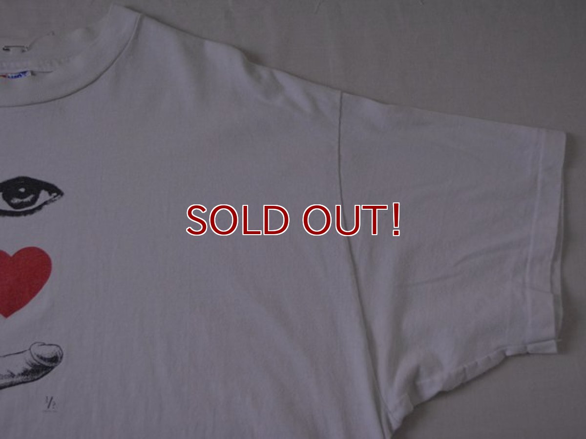 画像4: 1990s I LOVE ちんこTシャツ　 表記XXL  (4)