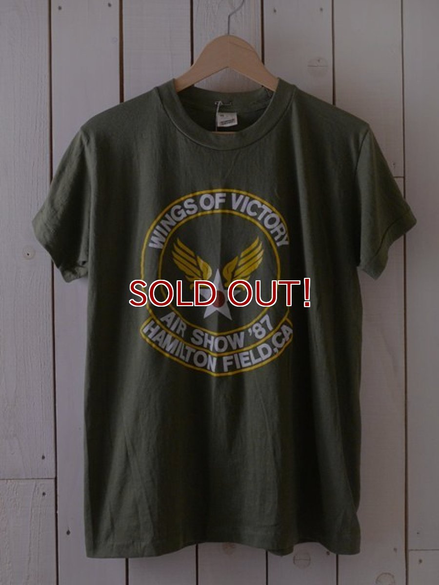 画像1: 1980s WINGS OF VICTORY AIR SHOW’87 Tシャツ U.S.AIR FORCE　 DEAD STOCK!! 　 表記M  (1)