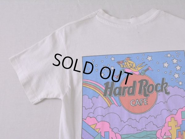 画像6: 1990s Hard Rock Cafe×Peter Max Tシャツ　 表記S 