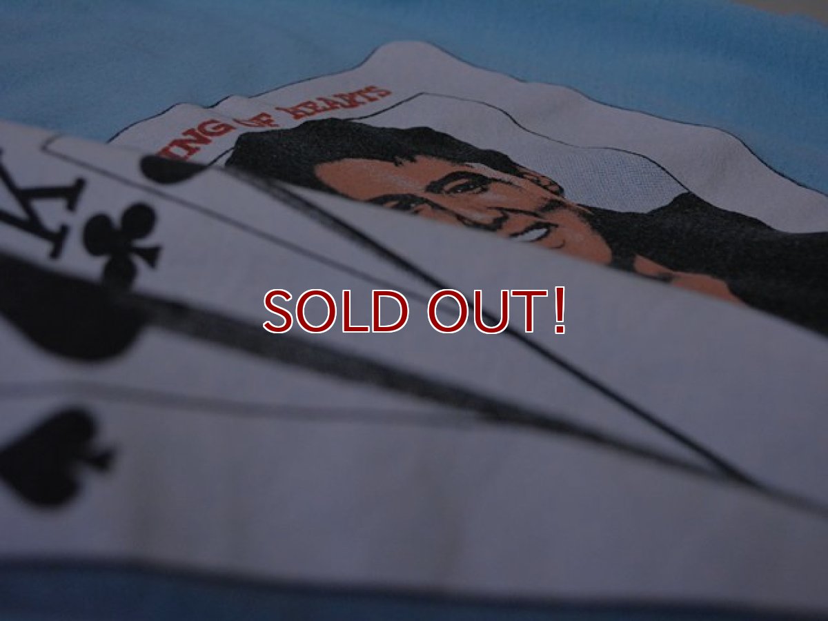 画像7: 1980s KING OF HEARTS ELVIS Tシャツ　 表記XL  (7)