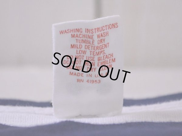 画像4: 1970s ミッキーリンガーTシャツ 染み込みプリント　 表記M 