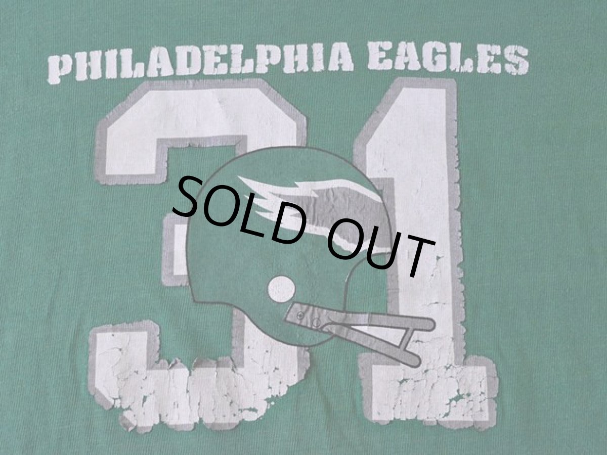 画像6: 1970s【Champion】WINフットボールTシャツ Philadelphia Eagles　 表記M  (6)