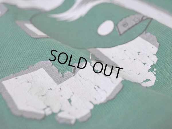 プリントに剥がれ。