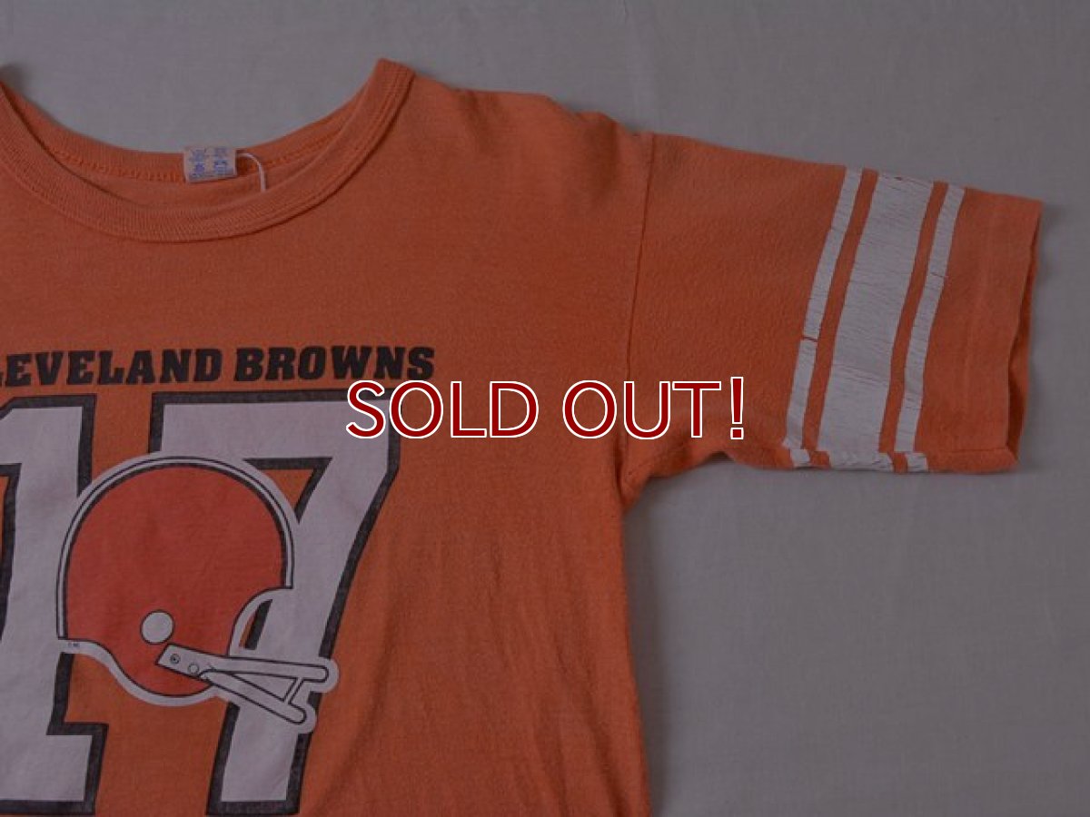 画像5: 1980s【Champion】WINフットボールTシャツ Cleveland Browns　 表記L  (5)