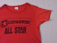 画像4: 1970s-80s CONVERSE ALL STAR Tシャツ 染み込みプリント　<br>表記S<br> (4)
