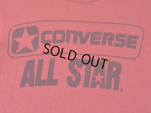 画像5: 1970s-80s CONVERSE ALL STAR Tシャツ 染み込みプリント　 表記S 