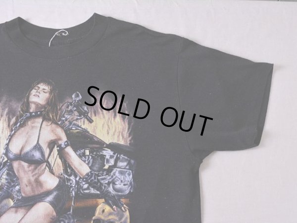 画像5: 1990s バイカースカルエロTシャツ　 表記L 