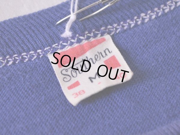 画像3: 1950s【Southern】カレッジTシャツ  表記M