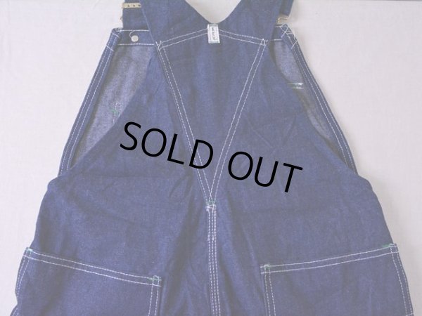 画像8: 1980s【KEY】デニムオーバーオール ワンウォッシュ　 表記w32 