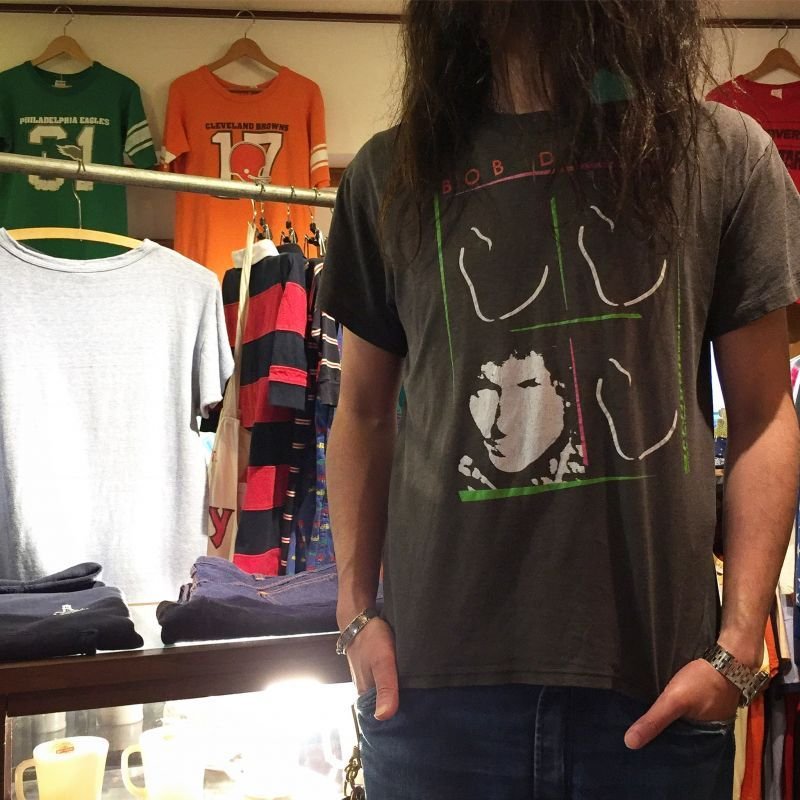 画像1: 1980s BOB DYLANライブTシャツ 表記L