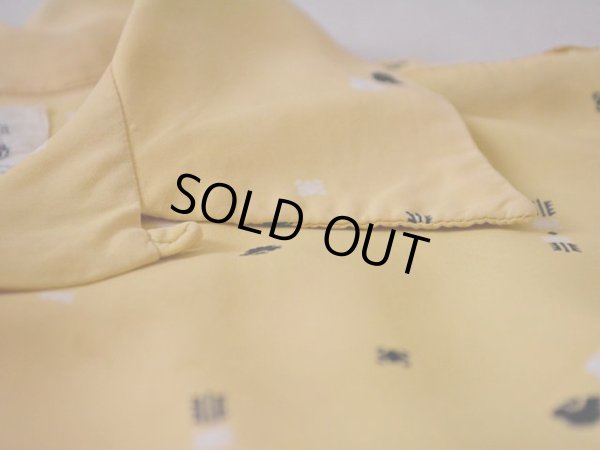 画像5: 1940s【DUKE KAHANAMOKU】レーヨンハワイアンシャツ　 表記M 15-15 1/2 