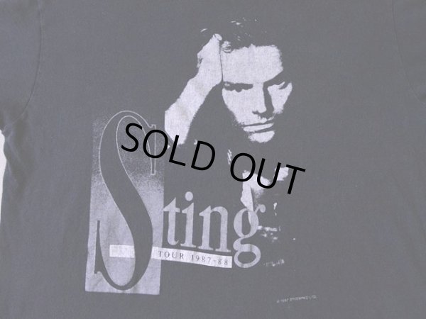 画像5: 1980s Sting Nothing Like the Sun Tour Tシャツ　 表記L 