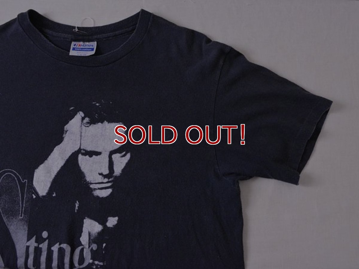 画像4: 1980s Sting Nothing Like the Sun Tour Tシャツ　 表記L  (4)