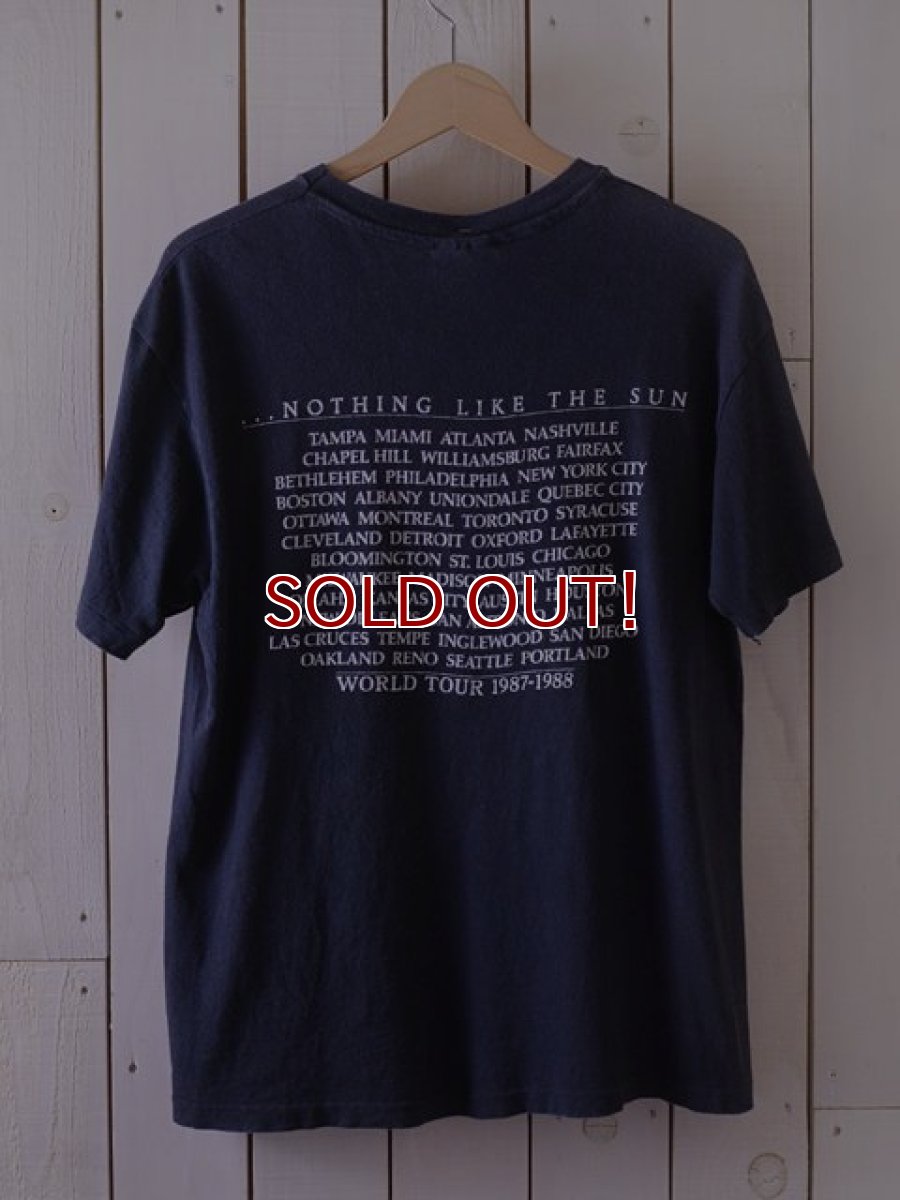 画像2: 1980s Sting Nothing Like the Sun Tour Tシャツ　 表記L  (2)