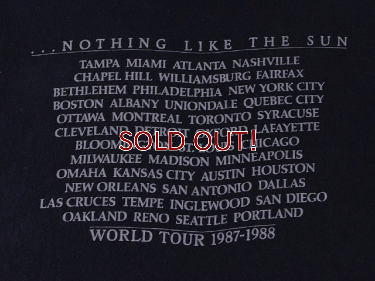 画像8: 1980s Sting Nothing Like the Sun Tour Tシャツ　 表記L  (8)
