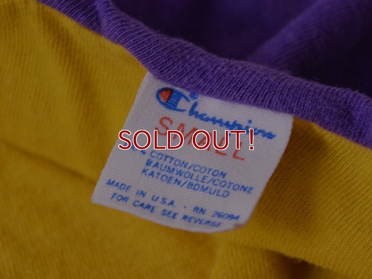 画像5: 1980s【Champion】リバーシブルTシャツ RIVERSIDE RAMS　 表記S  (5)