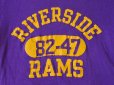 画像8: 1980s【Champion】リバーシブルTシャツ RIVERSIDE RAMS　 表記S 