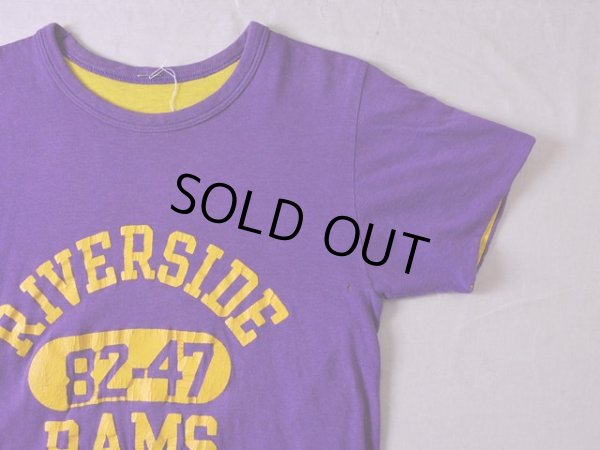 画像7: 1980s【Champion】リバーシブルTシャツ RIVERSIDE RAMS  表記S