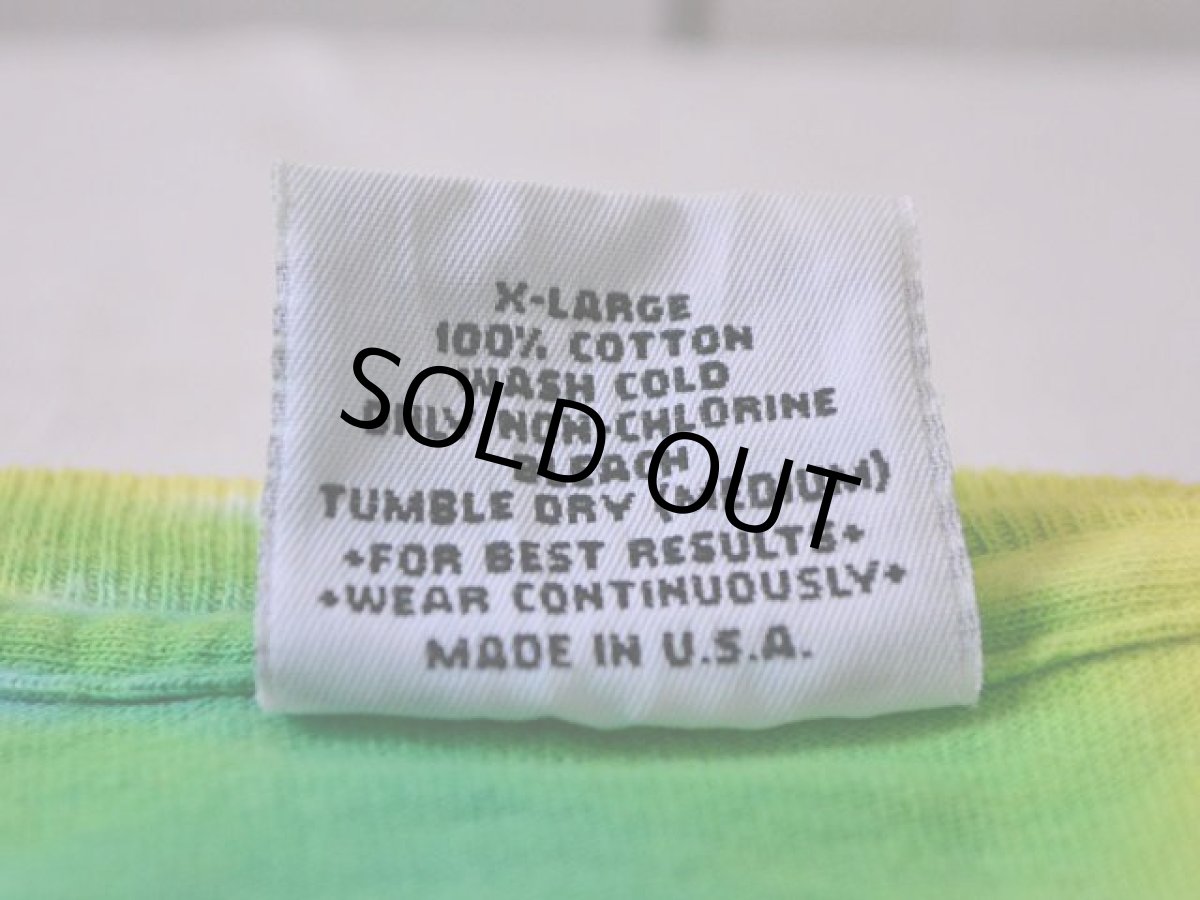 画像4: 1990s ゴキゲンな太陽タイダイTシャツ　 表記XL  (4)