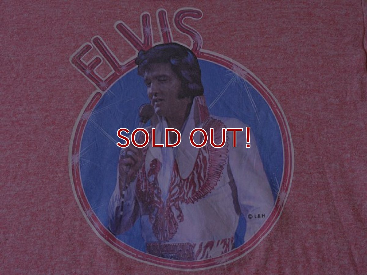 画像5: 1970s ELVIS杢リンガーTシャツ　 表記L(実寸SM)  (5)