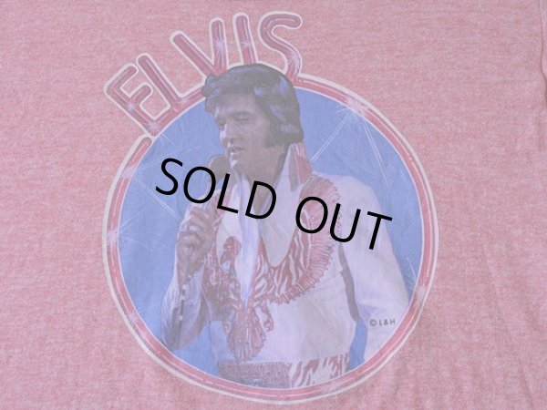 画像5: 1970s ELVIS杢リンガーTシャツ　 表記L(実寸SM) 