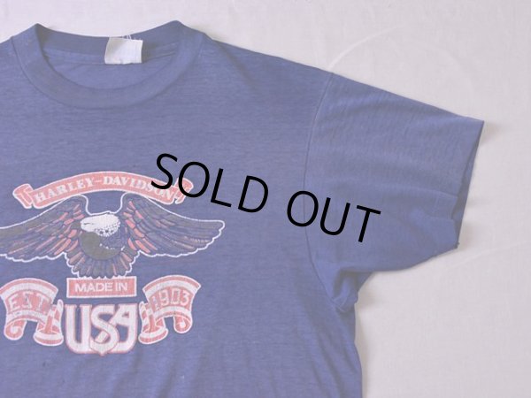 画像4: 1980s【HARLEY-DAVIDSON】Milwaukee Engine Plant Tour Tシャツ　 表記L 