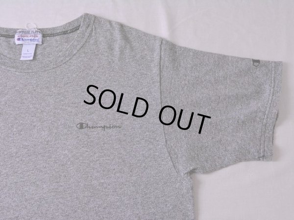 画像5: 1990s〜【Champion】杢ワンポイントTシャツ　 表記L 