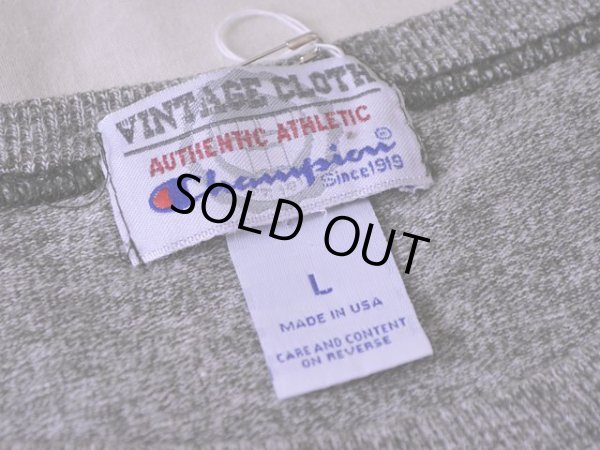 画像3: 1990s〜【Champion】杢ワンポイントTシャツ　 表記L 