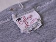 画像3: 1970s〜【College Lane】杢ダメージTシャツ 染み込みプリント　 表記XL 