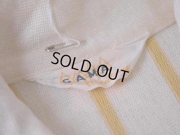 画像3: 1960s【GAMA Creations】ボックスシャツ　 表記L 