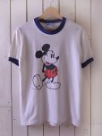 画像1: 1980s ミッキーリンガーTシャツ　<br>表記M<br> (1)