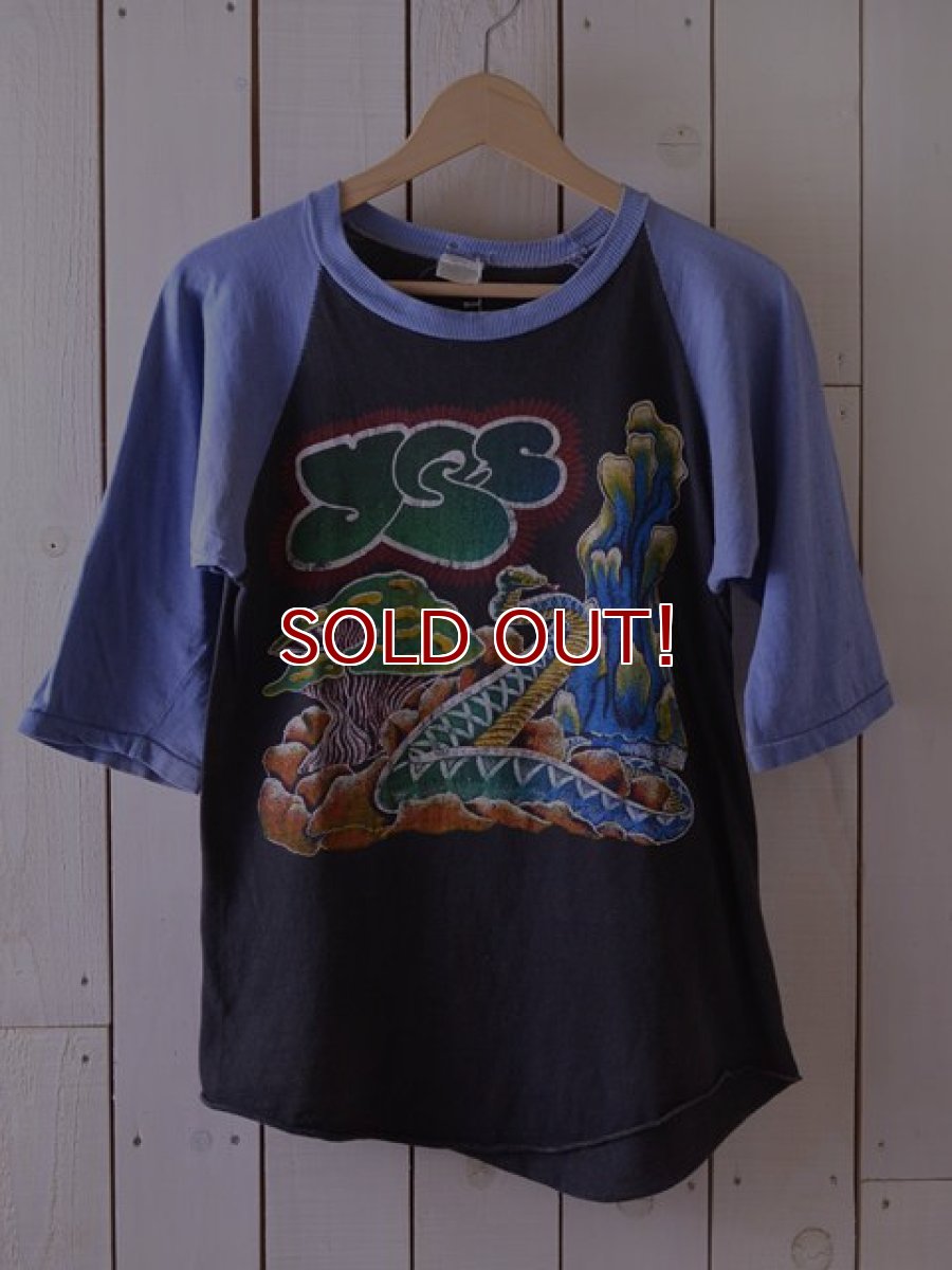 画像1: 1980s YES パキ綿ツアーTシャツ　 表記S  (1)