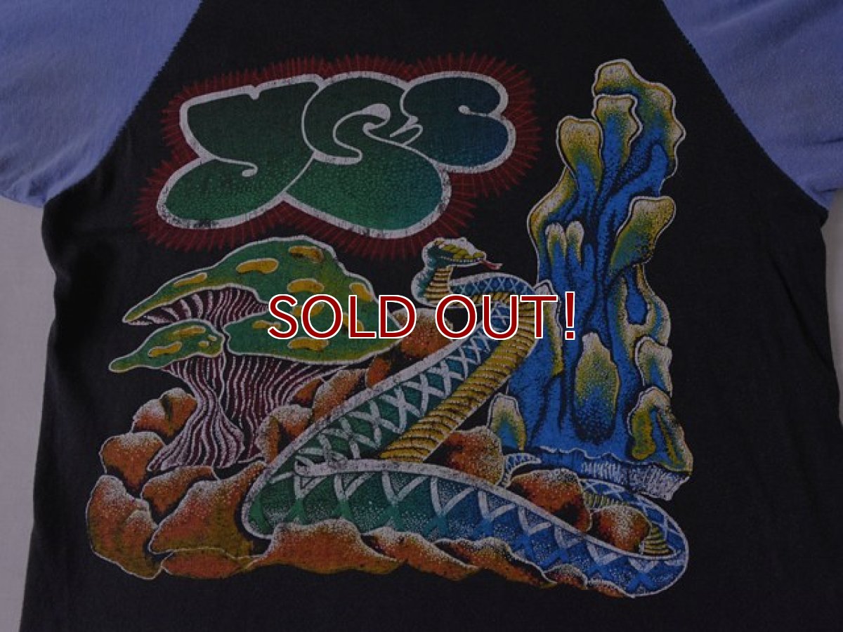 画像5: 1980s YES パキ綿ツアーTシャツ　 表記S  (5)