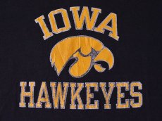 画像6: 1980s【Champion】カレッジTシャツ IOWA HAWKEYES　 表記L  (6)
