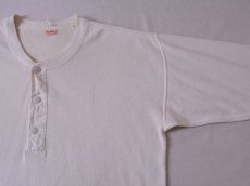 画像4: 1940s Healthknit ヘンリーネックTシャツ　 表記44  (4)