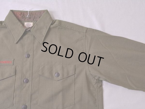 画像4: 1960s〜 BOY SCOUTSシャツ　 DEAD STOCK!!　 表記14 