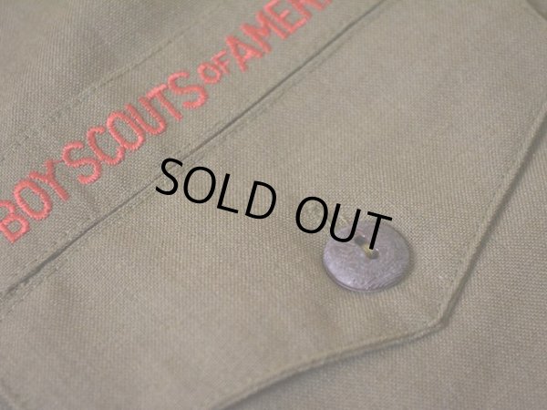画像8: 1960s〜 BOY SCOUTSシャツ　 DEAD STOCK!!　 表記14 