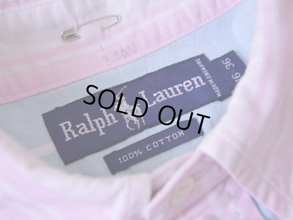 画像3: RalphLauren オックスフォードBDシャツ パステルカラー  表記16