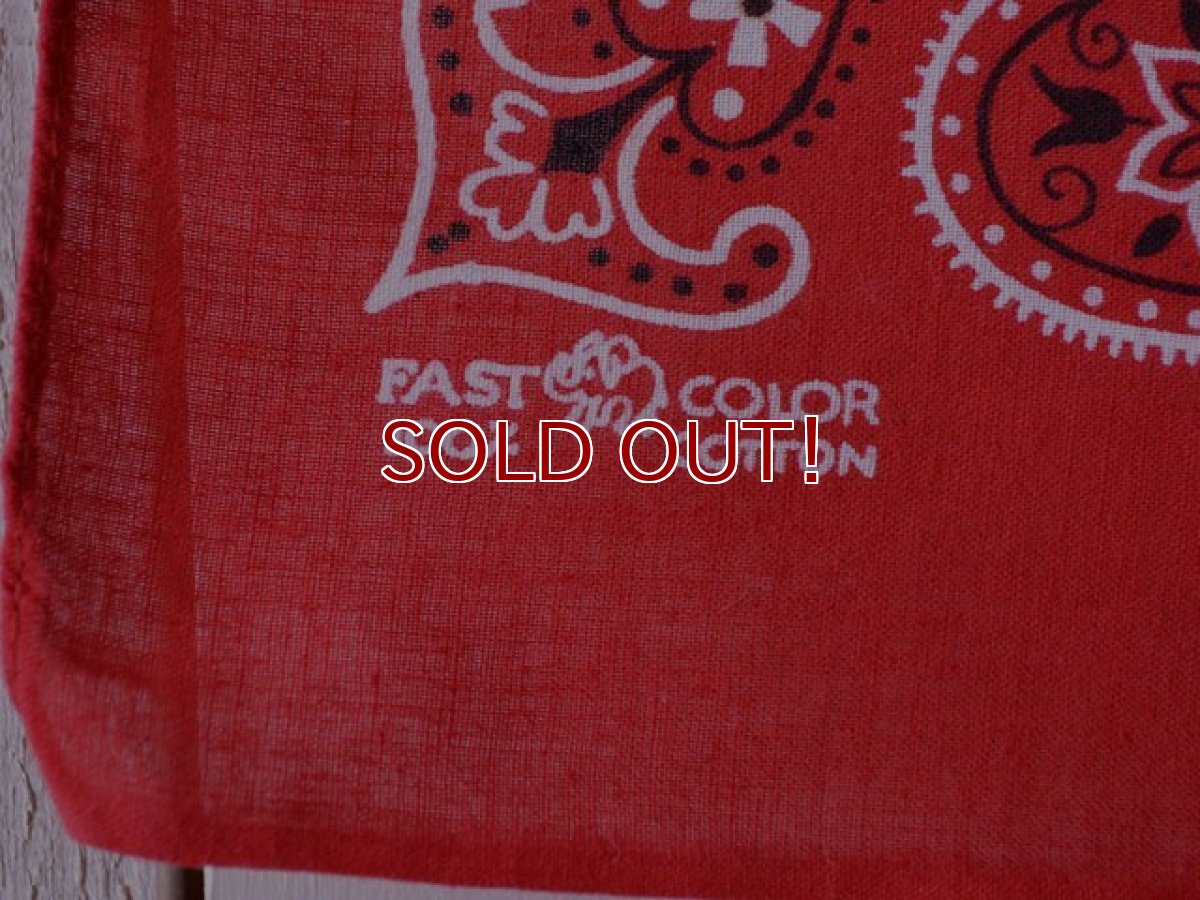 画像3: 1960s ELEPHANT BRAND FAST COLORバンダナ　 上鼻エレファント  (3)