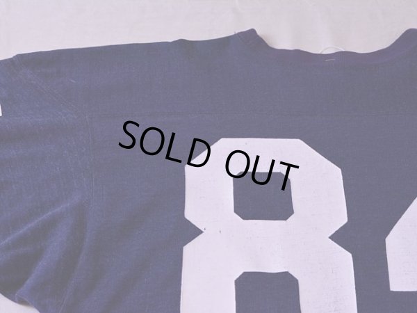 画像7: 1960s-70s Champion ナンバリングフットボールTシャツ  表記46