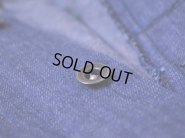 画像9: 1960s BLUE TOP デニムオールインワン　 表記42 